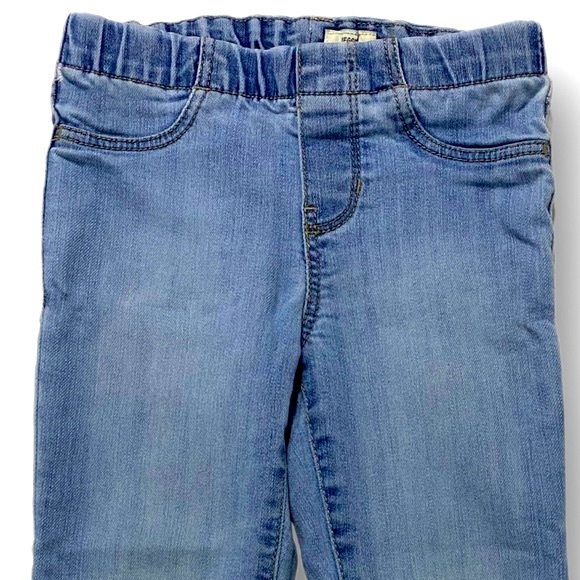 Oshkosh, GUC, Light Wash, Pull On, Elastic Waist, Jeggings, Girls, Size 4T - Picture 2 of 11